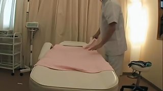 Cute Japanese bitch got slammed at a massage salon