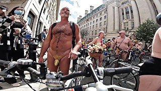 WNBR London 2012 CFNM Bike Cam