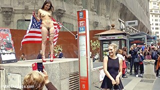 Slutty American Tourist Publicly Disgraces Herself - PublicDisgrace