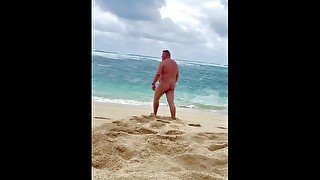 Walking around on the nude beach, bending over and showing you my hole. Thank you for the support!