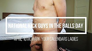 National Kick Guys In The Balls Day - 04/10/21 - Nurse Myste - Ballbusting CBT Femdom