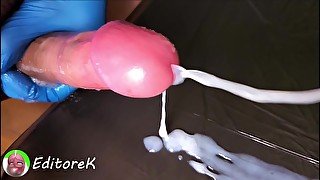 ゆっくり、ドクドク大量射精、SLOW MOTION HUGE CUMSHOT, CLOSE UP