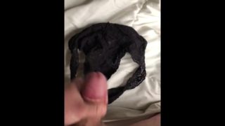 Cum shot into wife panties