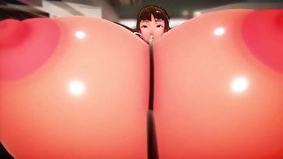 Makoto POV Hourglass Inflation  Imbapovi