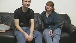 Amateur couple doing it for a casting