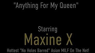 POV! Cunt Crammed Cambodian Queen Maxine X Demands Dick From Her Servant!