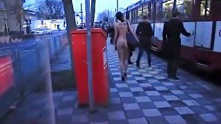 Hottest amateur Exhibitionism, Bus porn scene