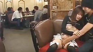 Hot Japanese Doll Gets Some Hard Public