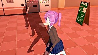 Doki Doki Literature Club! Natsuki 3D HENTAI