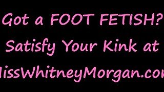 For The Love Of Feet at MissWhitneyMorgan.com