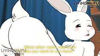 BEASTARS - HARU 2D Real Anime FURRY waifu Big Japanese Ass Booty Cosplay Hentai sex xxx pornビースターズ