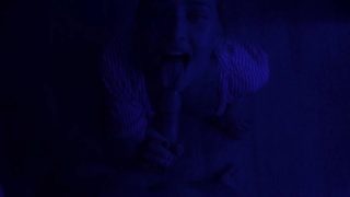 sucking her boyfriend's brother's cock at a party