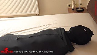 Mummified Beauty In Spandex - Watch4Fetish