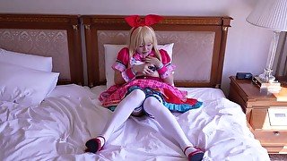 Asian Cosplay Lewd Teen Incredible Xxx Clip P2