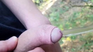 Pissing with my dirty smelly dick