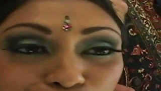 Lascivious Indian brunette milf Priya Rai is good at 69 style