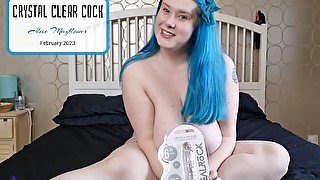 Crystal clear cock - solo girl