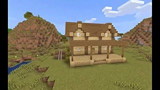 How to build a Log House in Minecraft