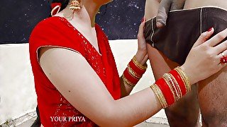 Karva Chauth Special: Newly Married Priya Had First Karva Chauth Sex And Had Blowjob Under The Sky With Clear Hindi - Teaser Video