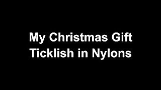 nylon feet tickling gift