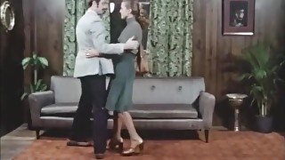 Vintage actresses gift blowjobs and hairy pussies to men