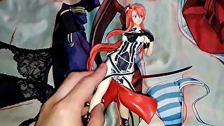 フィギュアぶっかけとキモオタクの舐めまわし&喘ぎ声あり【塵骸魔京イグニス】