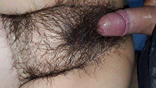 Stepmom fucked hairy pussy