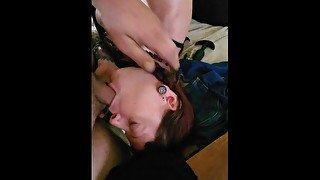 Sexy Tatted MILF Good Morning BlowJob - Dabney's Crush