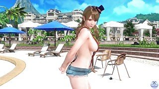 Dead Or Alive Xtreme Venus Vacation Monica Sandwich Swimsuit Fanservice Appreciation