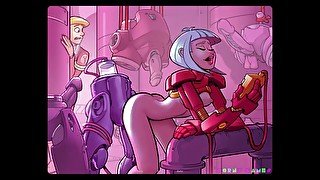 Space Rescue: Code Pink [v7.0] - Sex with the pleasure android (3/3)