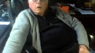 grandpa jerking off