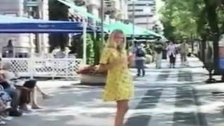 Krizstina beautiful czech naked in public