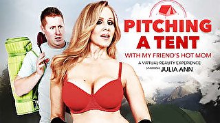 Pitching A Tent with my Friends Hot Step mom starring Julia Ann - NaughtyAmericaVR