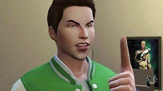 Fucking My Boyfriend's Brother - (My Art Professor - Episode 4) - Sims 4 - 3D Hentai