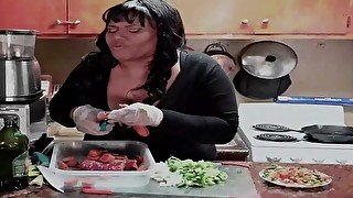 Sexy Cooking with Cleavage Show Trailer Gets Real Hot When You Subscribe.