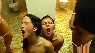 Pee drinking slut blowing