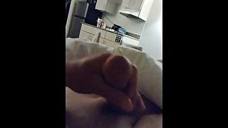 Impressive slow motion cum shot