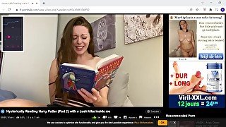 Histerical Literature : Reading Harry Potter while cumming : Nadia Foxx is the best ! Pornreview