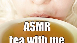 Tea with me! ASMR video