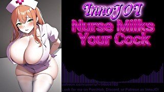 Nurse JOI  Milked by your Nurse (excessive cum hentai roleplay JOI)