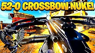 New ''R1 SHADOWHUNTER'' CROSSBOW NUCLEAR! - Flawless 52-0 Gameplay (Black Ops Cold War)