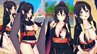 【エロゲーコイカツ！】ありふれた職業で世界最強 ティオ・クラルス3DCG巨乳アニメ動画[Hentai Game Koikatsu! Arifureta shokugyou Tio Klarus]