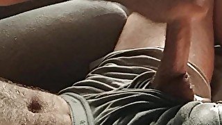 Masturbating wake up wood through my Boxers fly