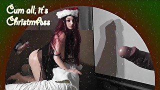 Merry Fucking Christmas! Mrs Claus wants you to cum for her, so pull out your dick and let it flow!