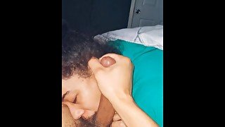 Craziest BBC Blow Job Ever POV. Swallows Cum Like A Pro