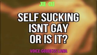 Self Sucking isnt Gay or is it