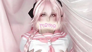 女装 子&vert;crossdresser(Femboy.Ladyboy)日本人cosplayer、有名な男の娘cosplayで濡れ濡れオナニー【Part1&2】Japanese anime cosplay