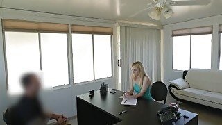 LOAN4K. Girl has no choice and gives herself to naughty manager