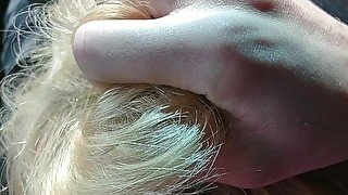 Cheating little stepcousin sucks her first cock