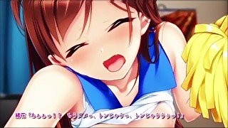 【Kawaii】素人　JK　チアガール　野外バック 　巨乳　アニメ　ゲーム　日本　アジア 　/Anime Hentai